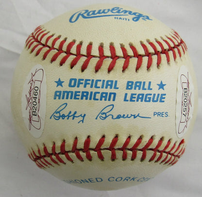 Charlie Gehringer Signed Rawlings Baseball JSA B20460 B20257