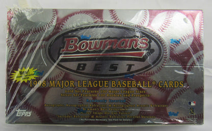 1998 Bowmans Best 24ct Sealed Baseball Wax Box
