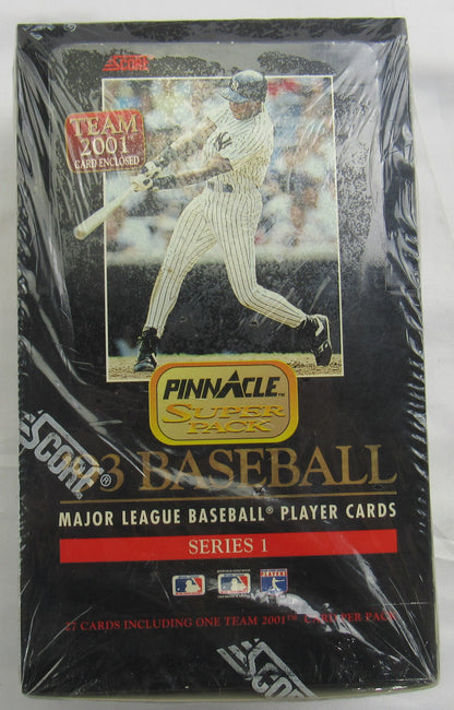 1993 Baseball Score Pinnacle Super Pack Series 1 Sealed Wax Box