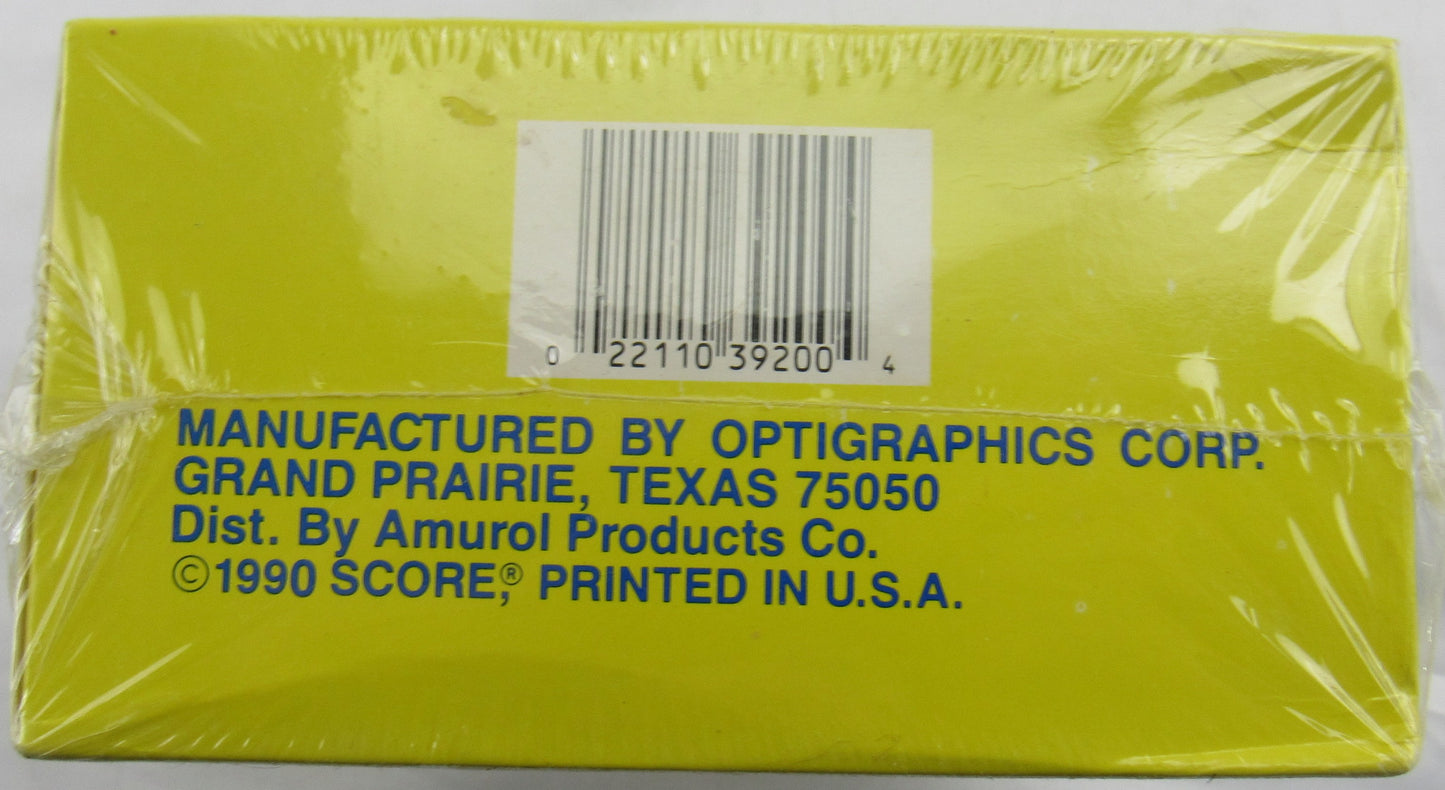 1990 Score Baseball Sealed Wax Box