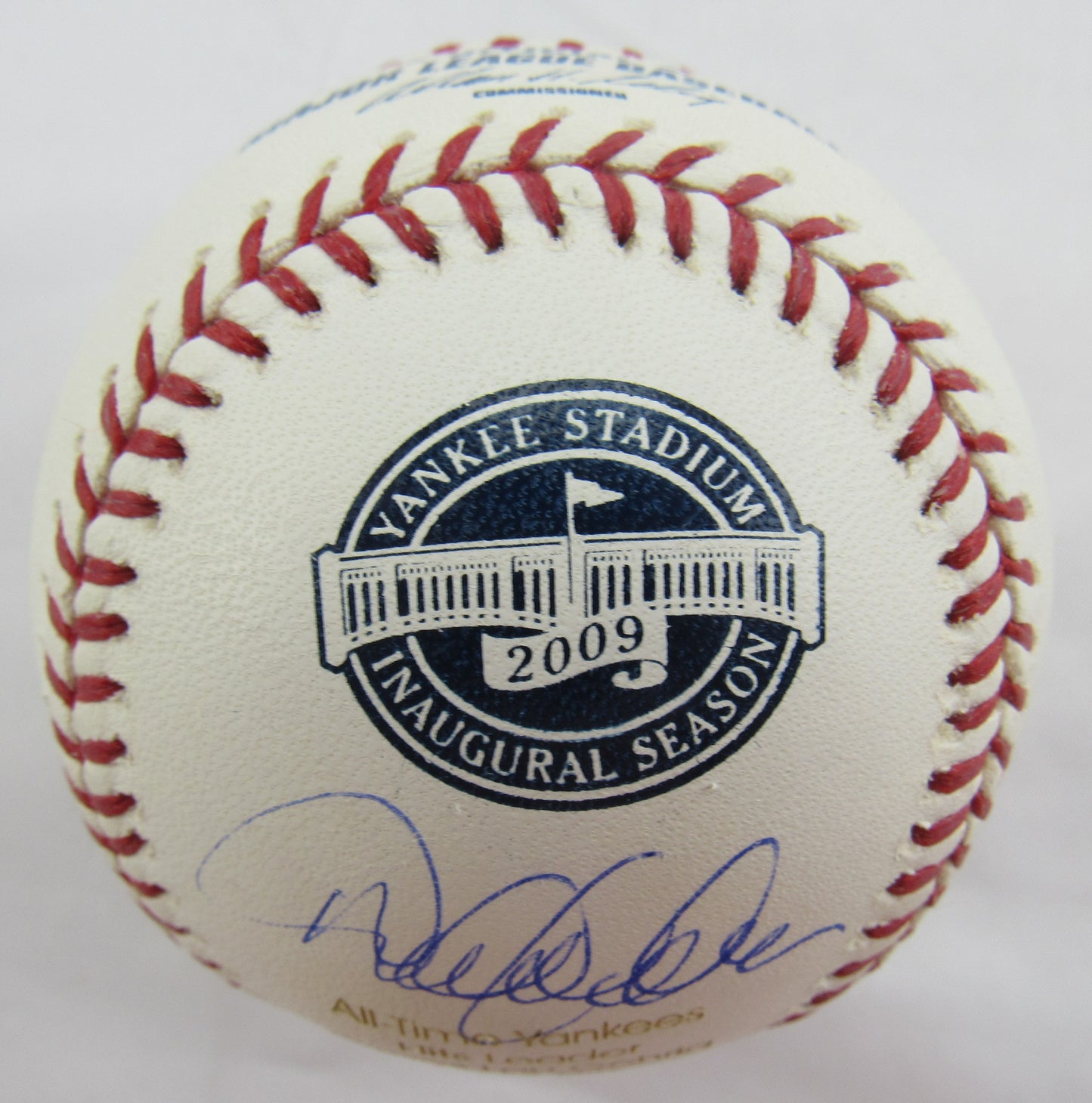 Derek Jeter Signed Auto Autograph Rawlings Yankees Inaugural Season Baseball Engraved w/ "All Time" Stats Steiner COA