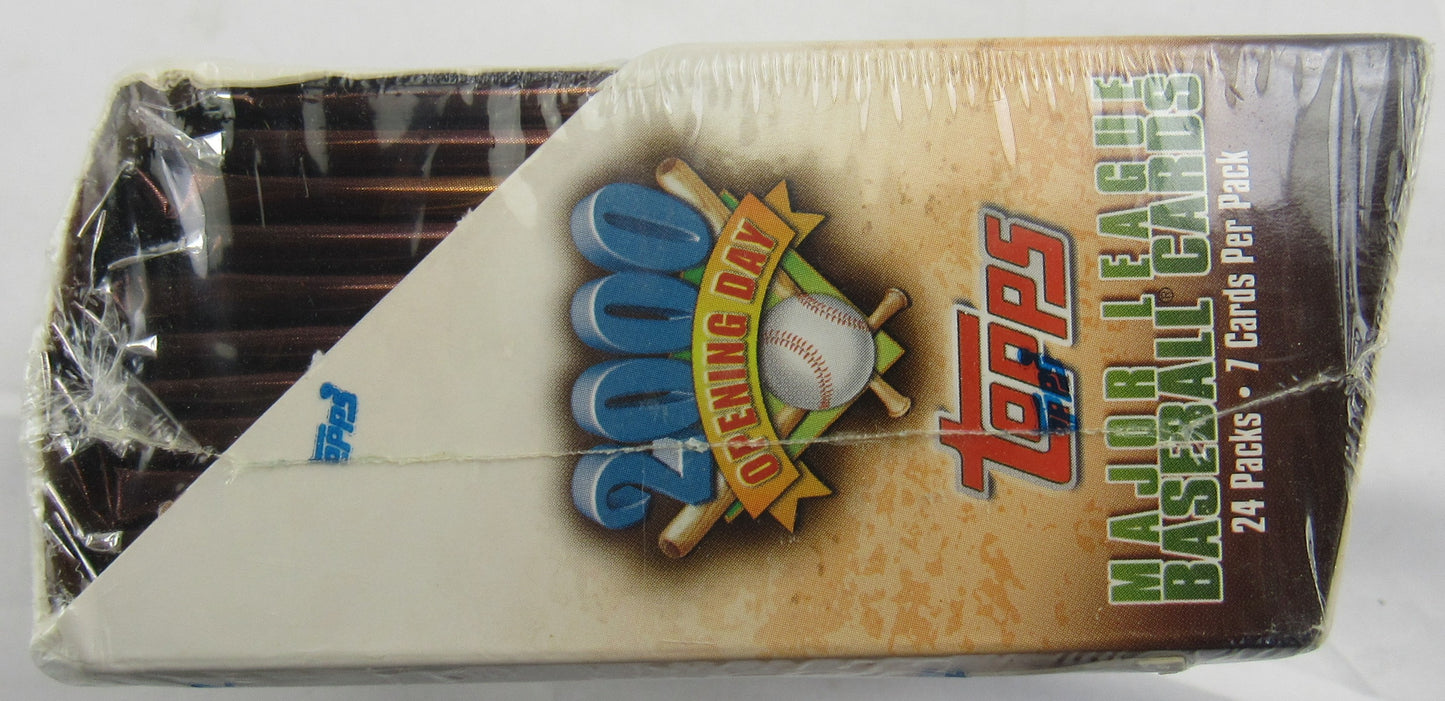 2000 Topps Baseball Opening Day Sealed Wax Box
