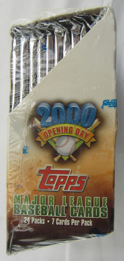 2000 Topps Baseball Opening Day Sealed Wax Box