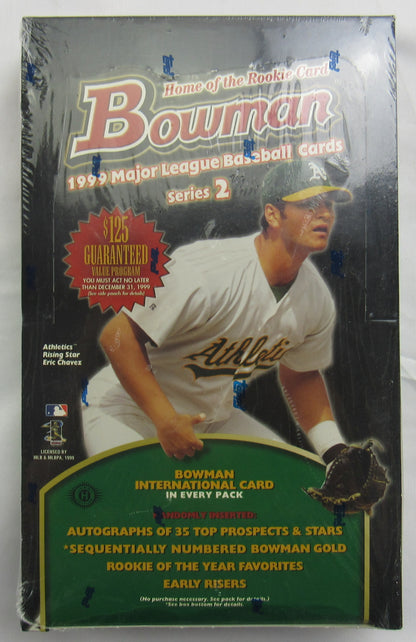 1999 Bowman Baseball Series 2 Sealed Wax Box