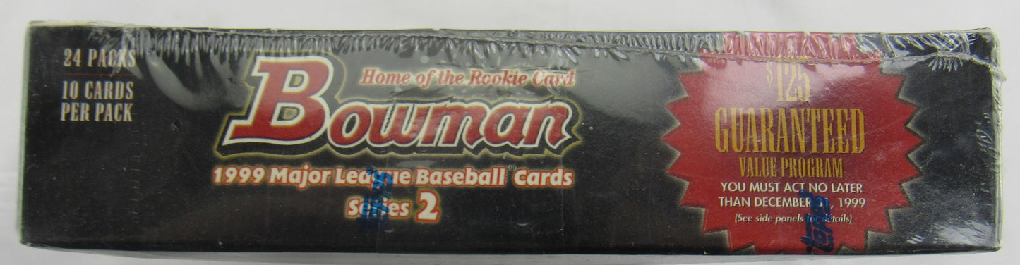 1999 Bowman Baseball Series 2 Sealed Wax Box