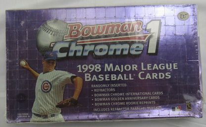 1998 Bowman Chrome Series 1 Baseball Wax Box
