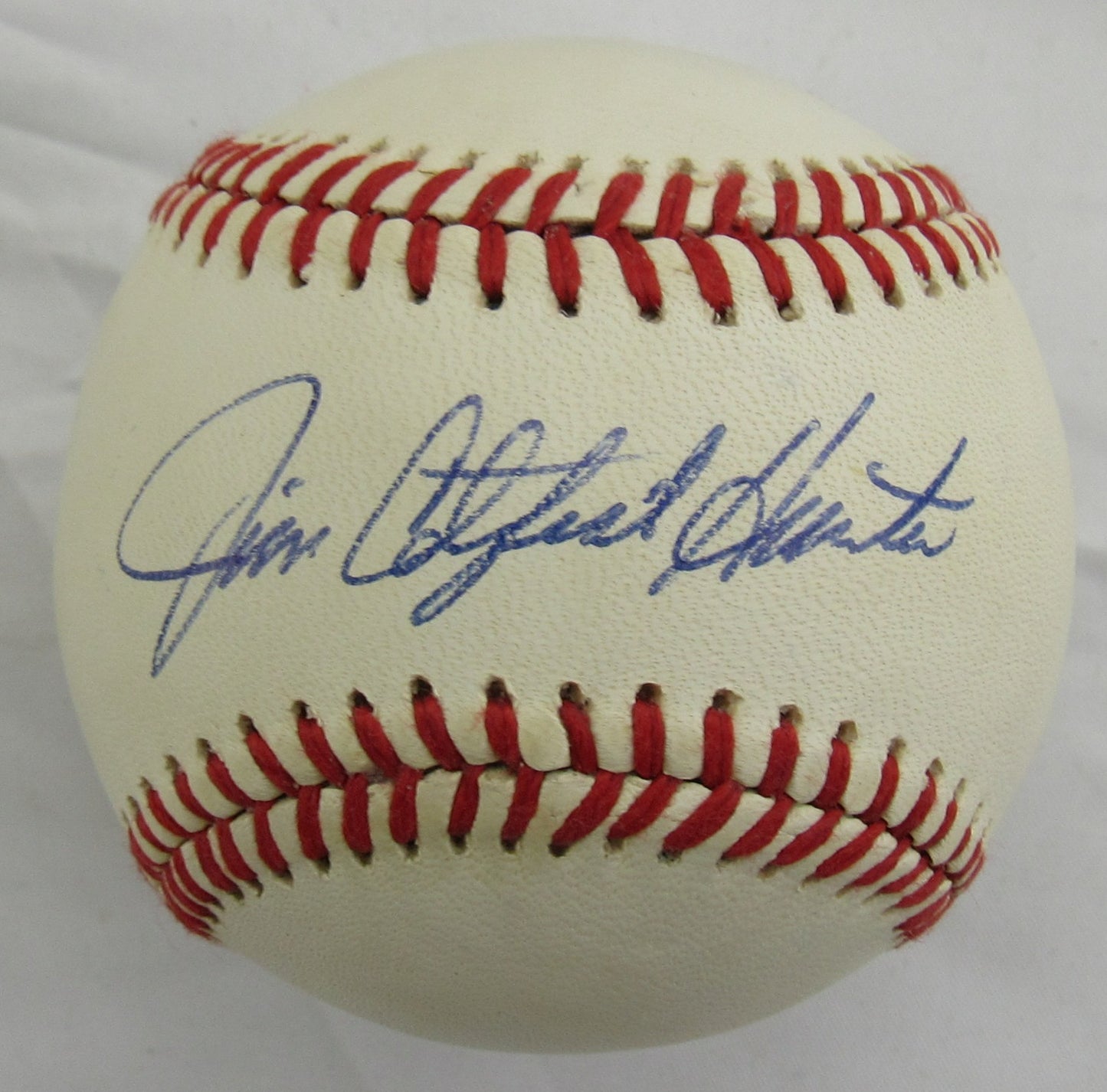 Jim Catfish Hunter Signed Rawlings Baseball PSA D36168