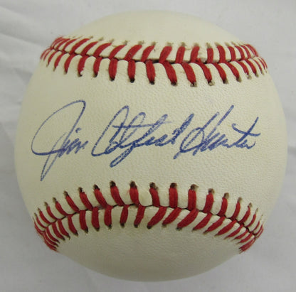 Jim Catfish Hunter Signed Rawlings Baseball PSA D36168