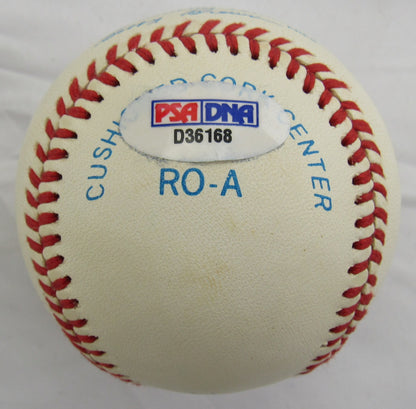 Jim Catfish Hunter Signed Rawlings Baseball PSA D36168