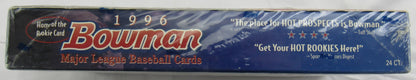 1996 Bowman Baseball Wax Box