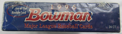 1996 Bowman Baseball Wax Box