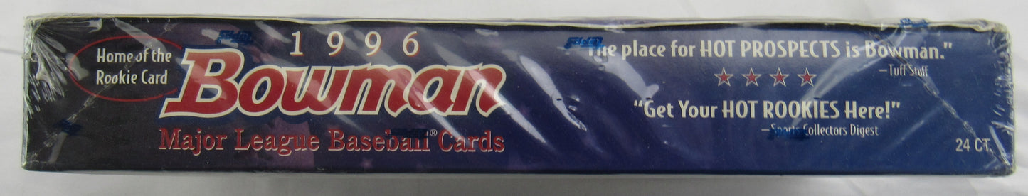 1996 Bowman Baseball Wax Box