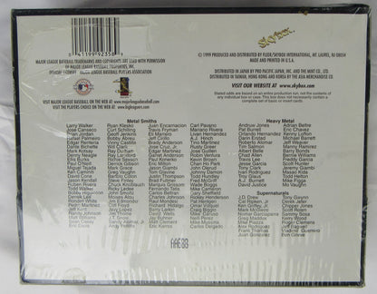 1999 Fleer Skybox Molten Metal Baseball Wax Box