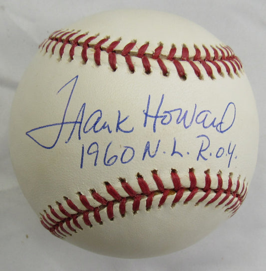Frank Howard Signed Rawlings Baseball Steiner Hologram