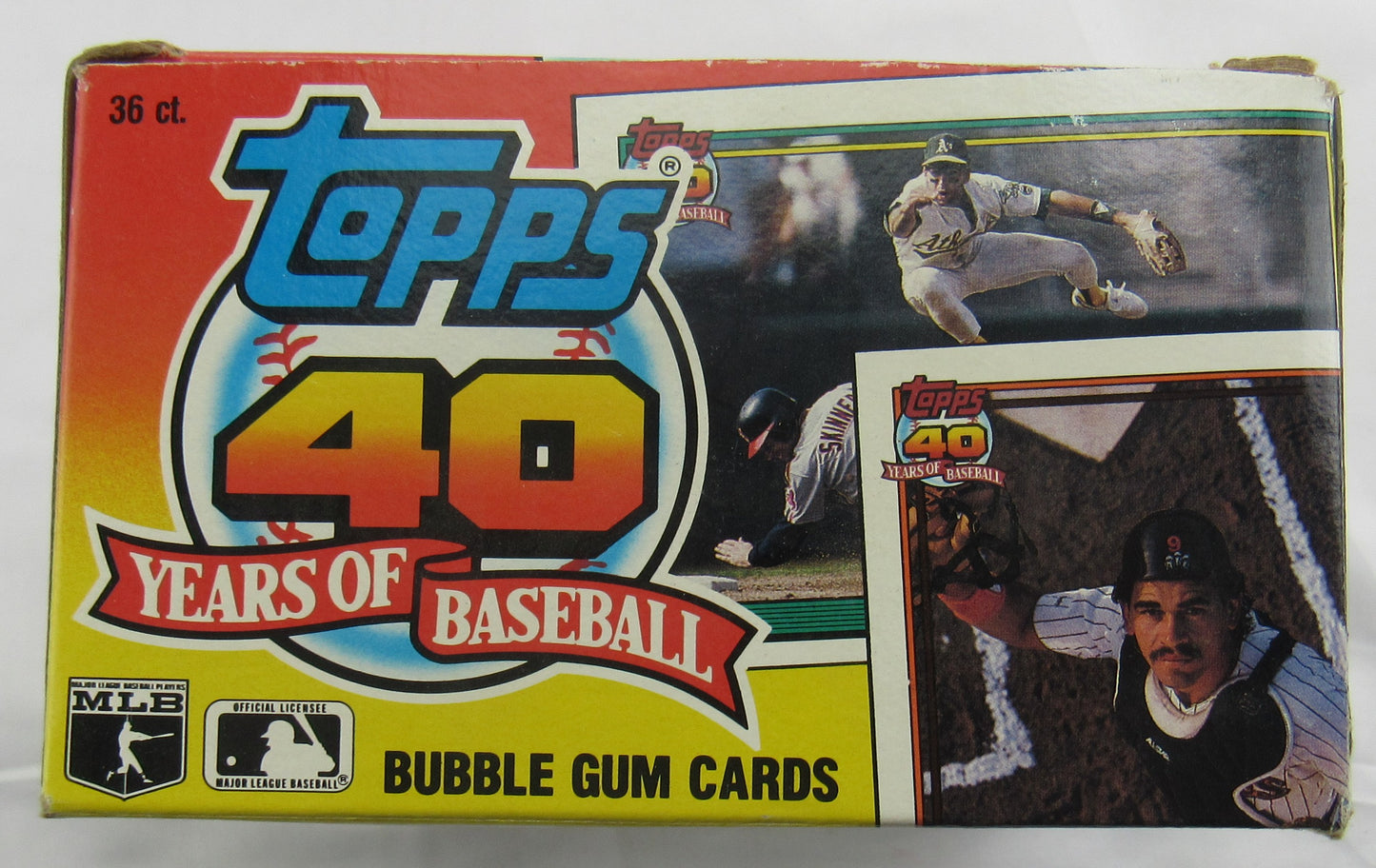 1991 Topps Baseball Wax Box 35/36 Packs