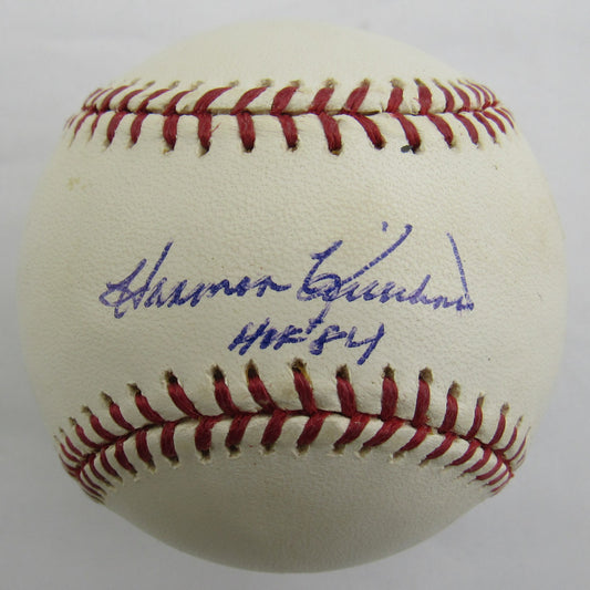 Harmon Killebrew Signed Auto Rawlings Baseball w/ Inscription JSA CF42370