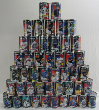 1998 Pinnacle MLB Baseball Can Set 47/48 Total Cans