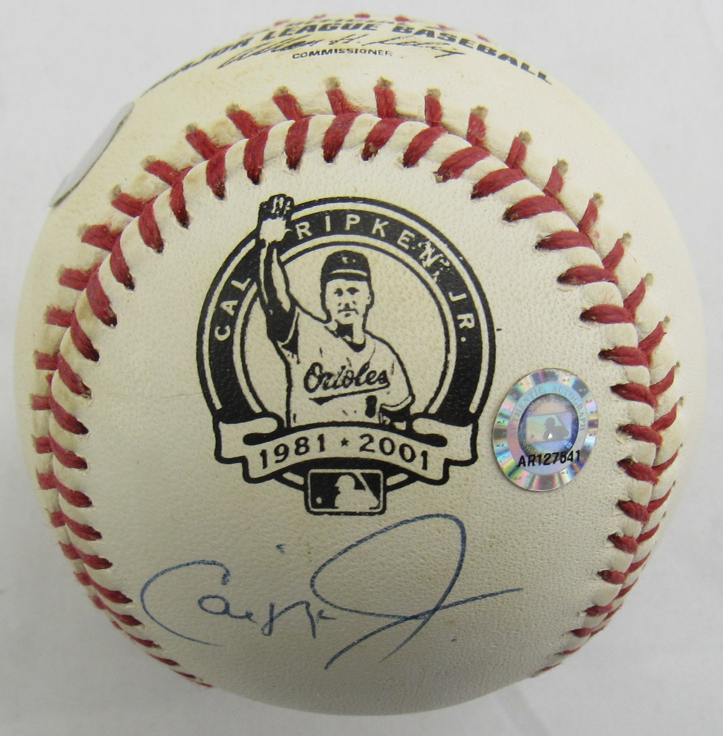 Cal Ripken Signed Auto Rawlings Baseball MLB Hologram