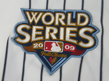 Joba Chamberlain Signed Auto Autograph 2009 World Series Yankees Jersey w/ Inaugural Season & WS Patches Steiner COA