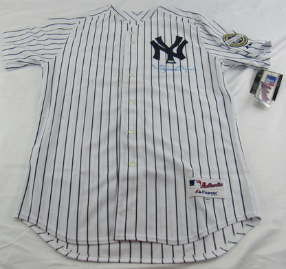 Mariano Rivera Signed Auto Autograph 2009 World Series Yankees Jersey w/ Inaugural Season & WS Patches Steiner COA