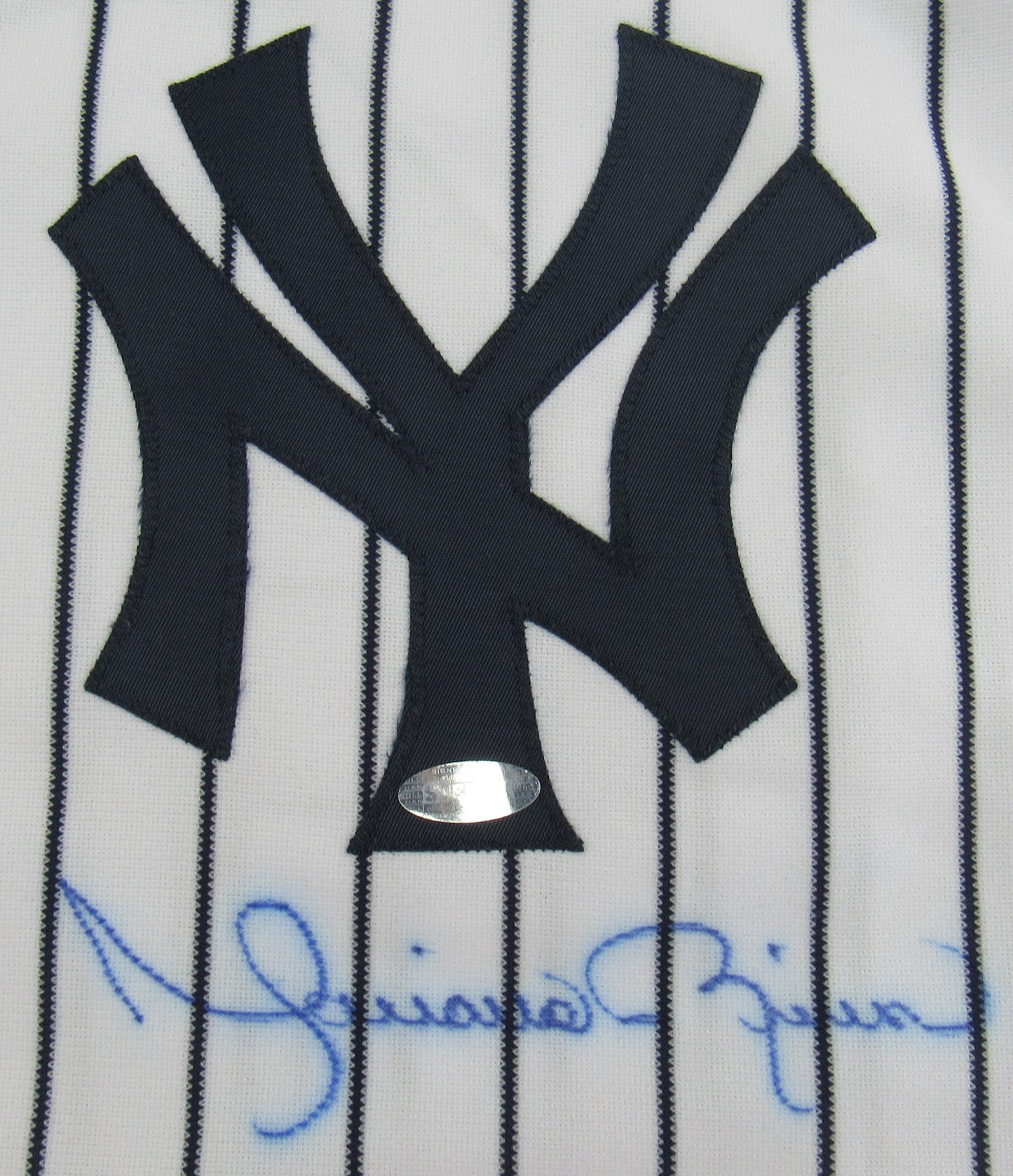 Mariano Rivera Signed Auto Autograph 2009 World Series Yankees Jersey w/ Inaugural Season & WS Patches Steiner COA