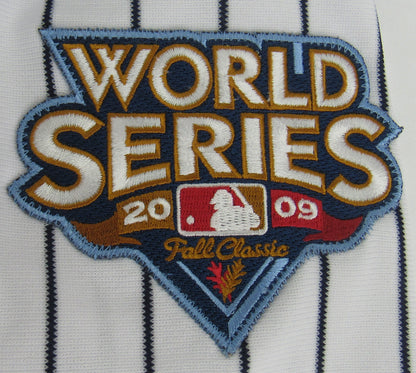 Mariano Rivera Signed Auto Autograph 2009 World Series Yankees Jersey w/ Inaugural Season & WS Patches Steiner COA