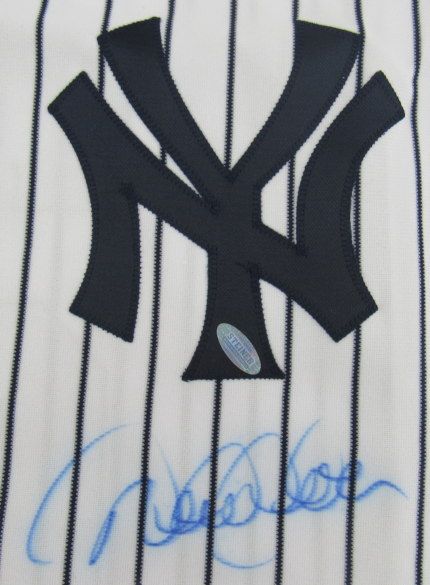 Derek Jeter Signed Auto Autograph 2009 World Series Yankees Jersey w/ Inaugural Season & WS Patches Steiner COA