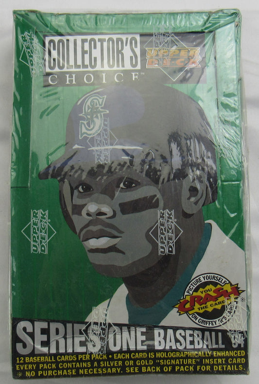 1994 Upper Deck Series 1 Sealed 36ct Baseball Wax Box