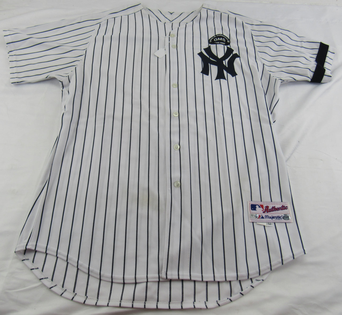 Philip Hughes Game Used Yankees Jersey w/ GMS Patch Steiner Hologram