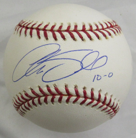 Aaron Small Signed Rawlings Baseball Steiner Hologram