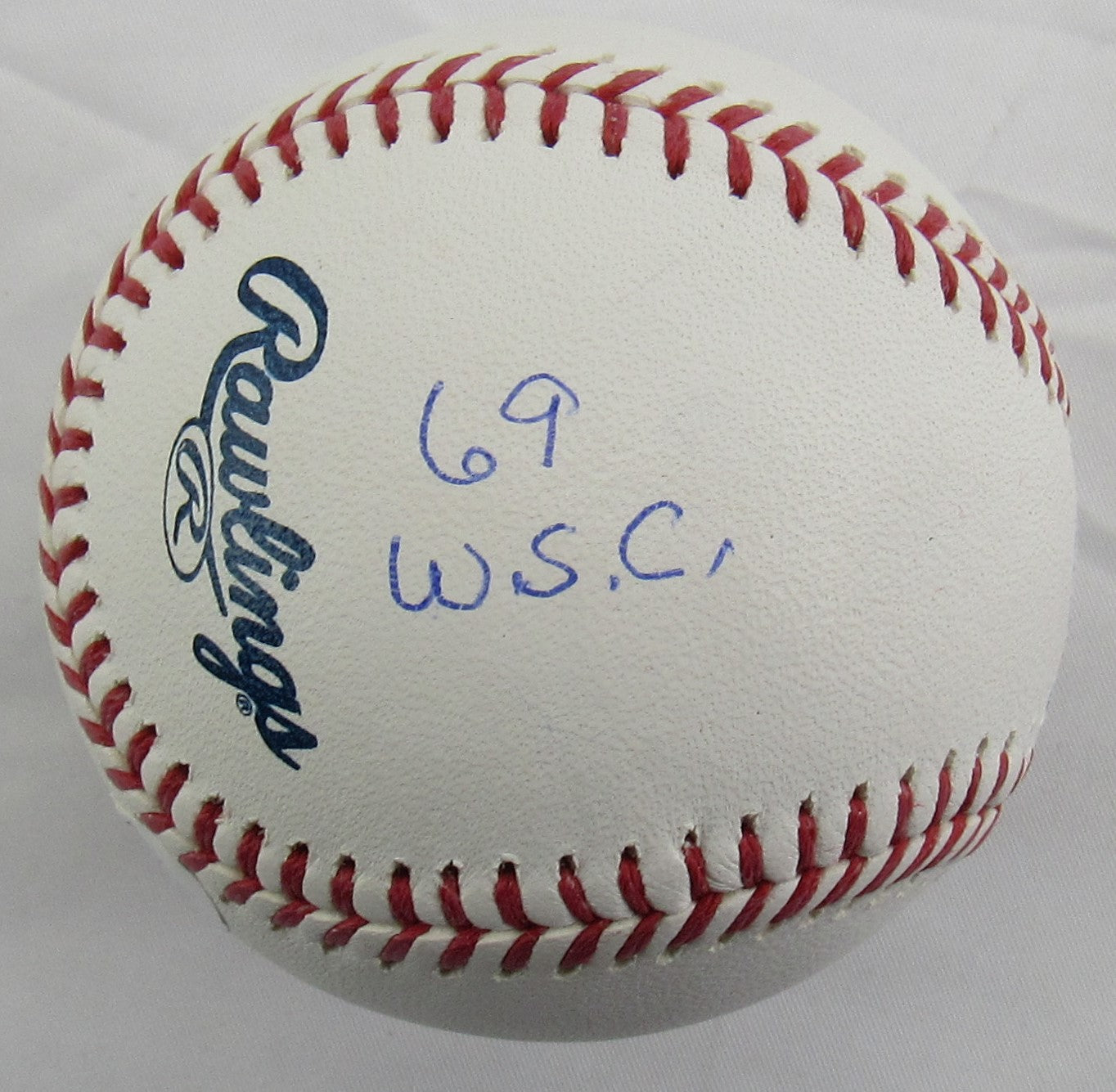 Cleon Jones Signed Auto Autograph Rawlings MLB Baseball w/ Multiple Insc JSA COA