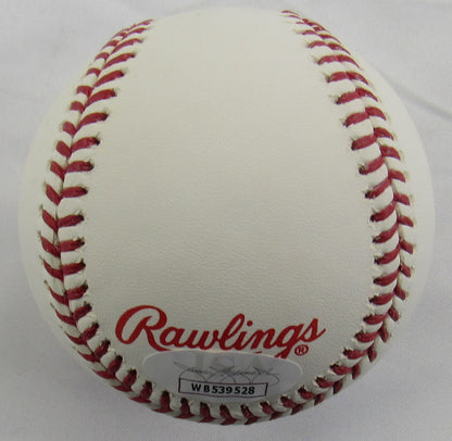 Bernie Williams Signed Auto Autograph Rawlings MLB 1998 World Series Baseball JSA COA