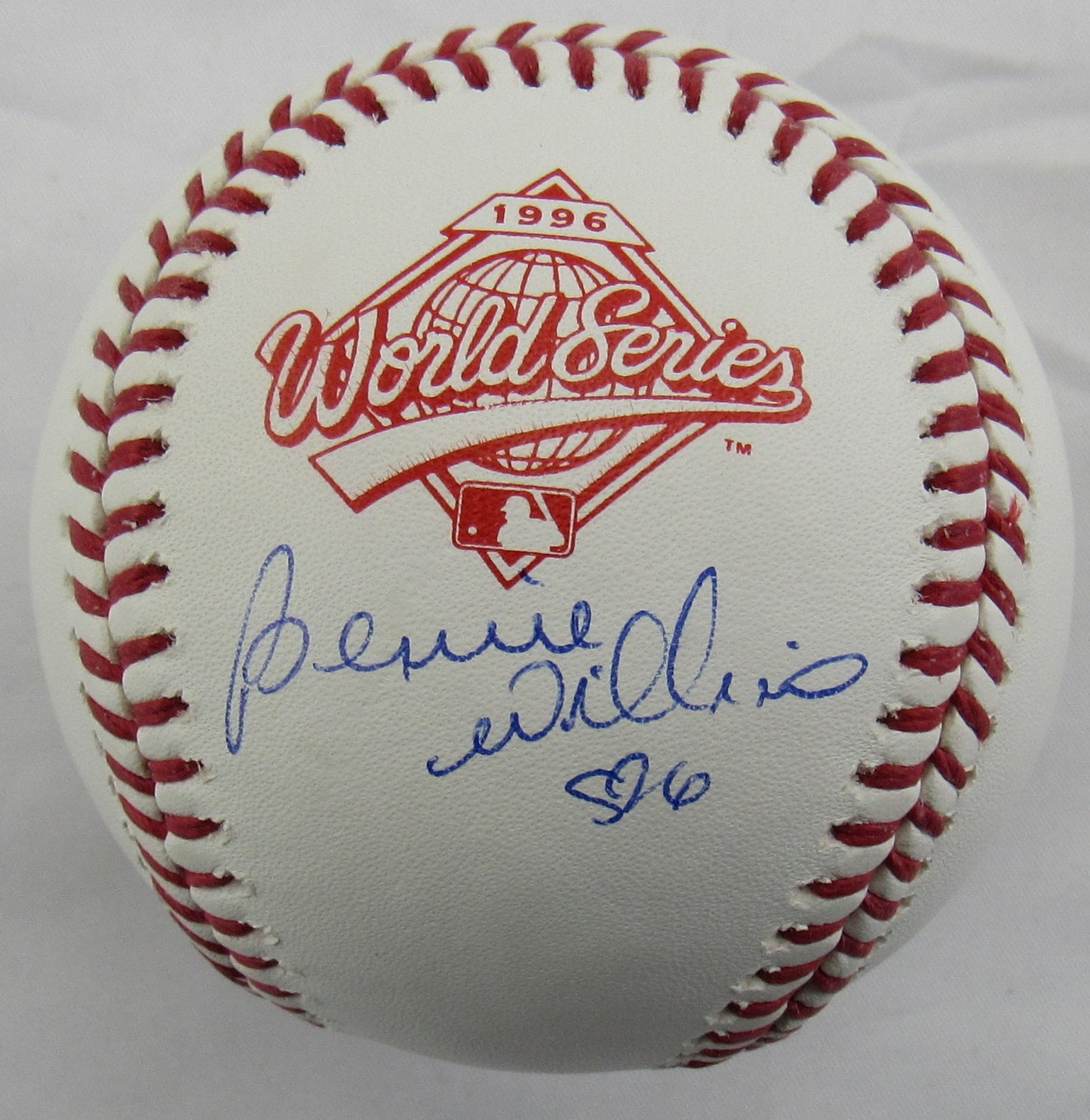 Bernie Williams Signed Auto Autograph Rawlings MLB 1996 World Series Baseball JSA COA