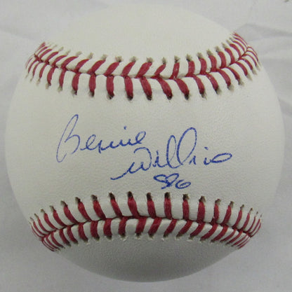 Bernie Williams Signed Auto Autograph Rawlings MLB Baseball JSA COA