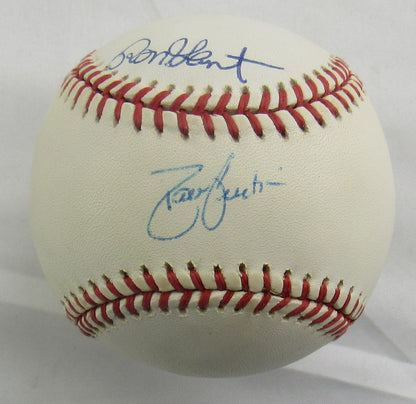 Ron Gant +1 Signed Auto Rawlings Baseball JSA CM07281