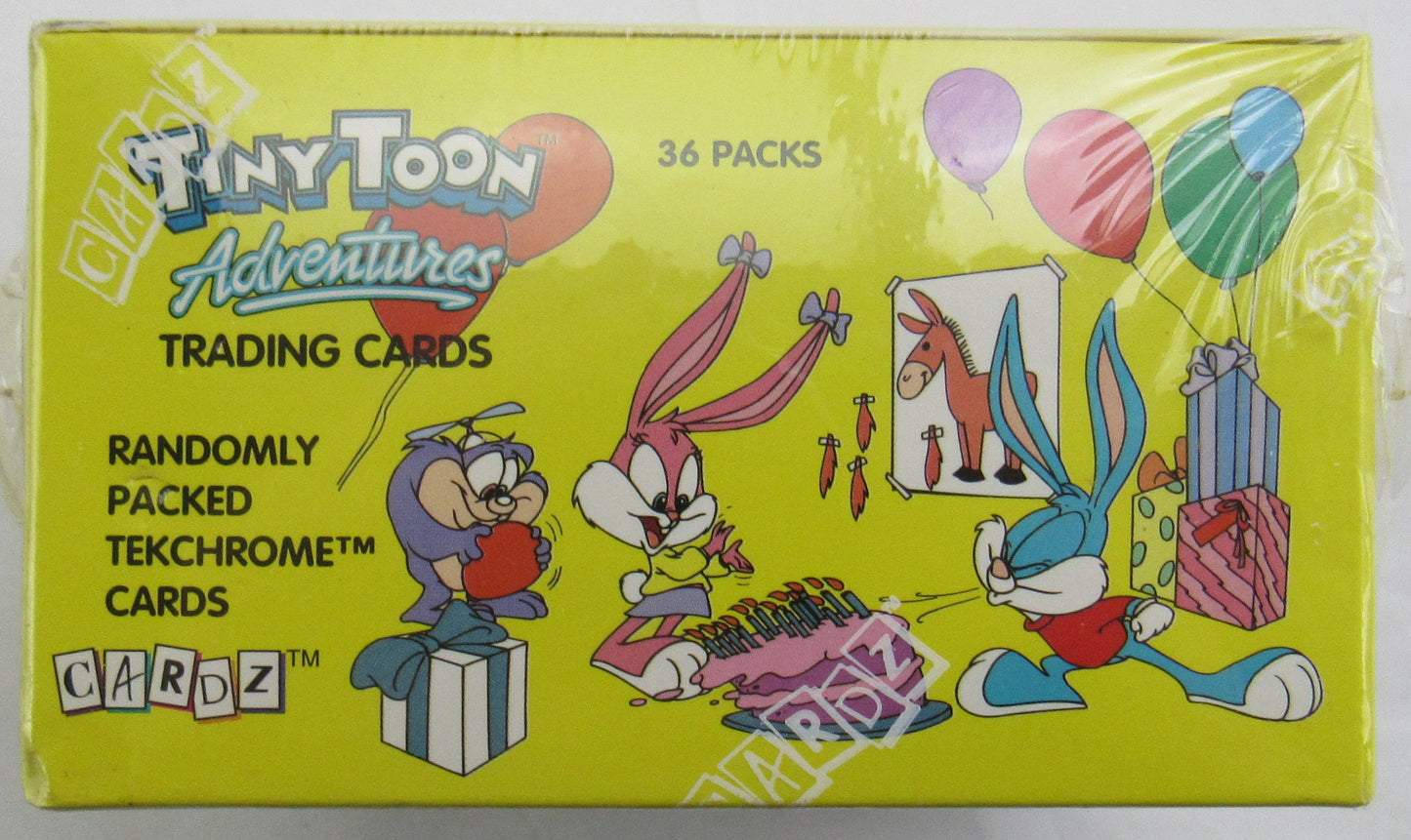 1994 Tiny Toon Adventures Sealed 36ct Wax Box