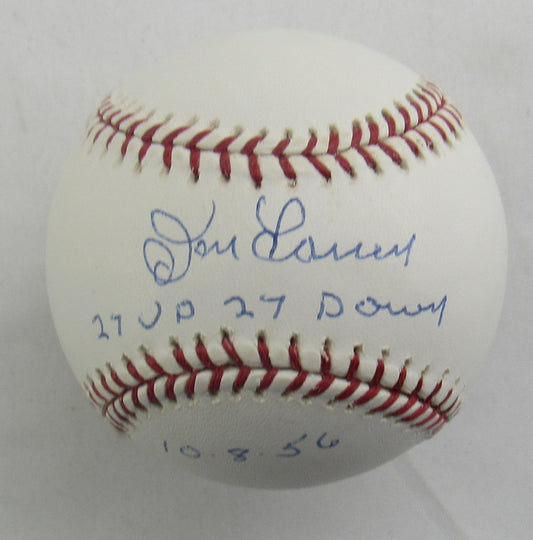 Don Larsen Signed Auto Rawlings Baseball JSA D54849