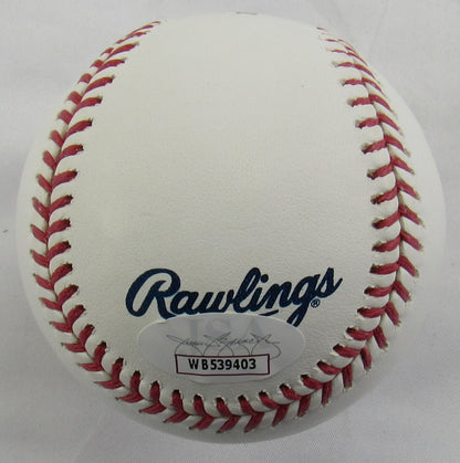 Alan Trammell Signed Auto Autograph Rawlings MLB HOF Baseball w/ HOF Insc JSA COA