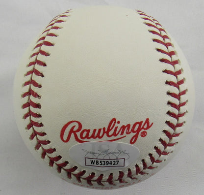 Alan Trammell Signed Auto Autograph Rawlings MLB 1984 WS Baseball w/ WSC Insc JSA COA