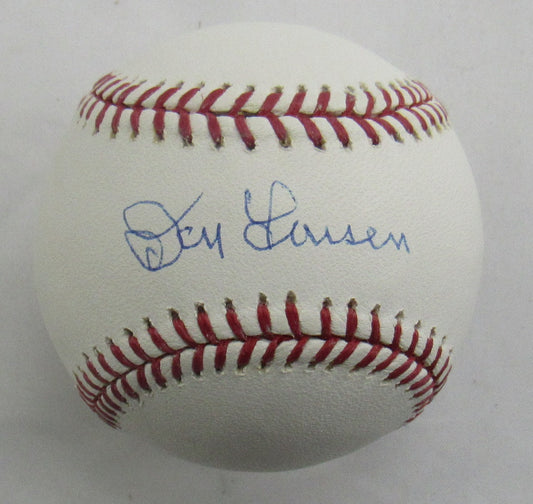 Don Larsen Signed Rawlings Baseball Steiner Holo and MLB Hologram