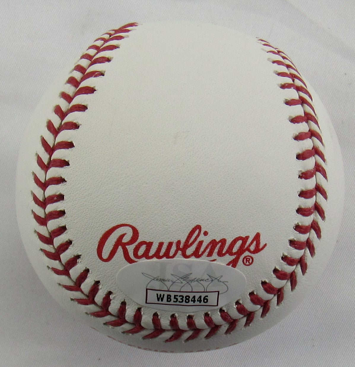 Tino Martinez Signed Auto Autograph Rawlings MLB 1996 WS Baseball JSA COA