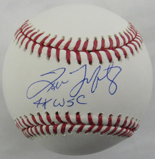 Tino Martinez Signed Auto Autograph Rawlings MLB Baseball w/ 4x WSC JSA COA