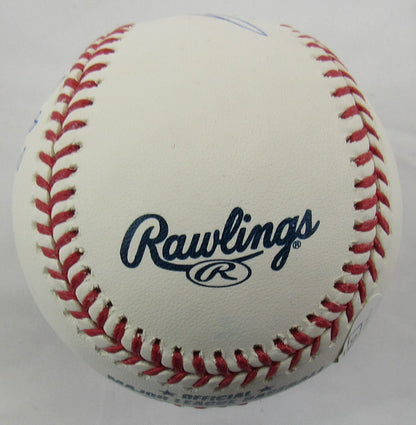Jose Canseco Signed Stat Rawlings Baseball JSA CF42485