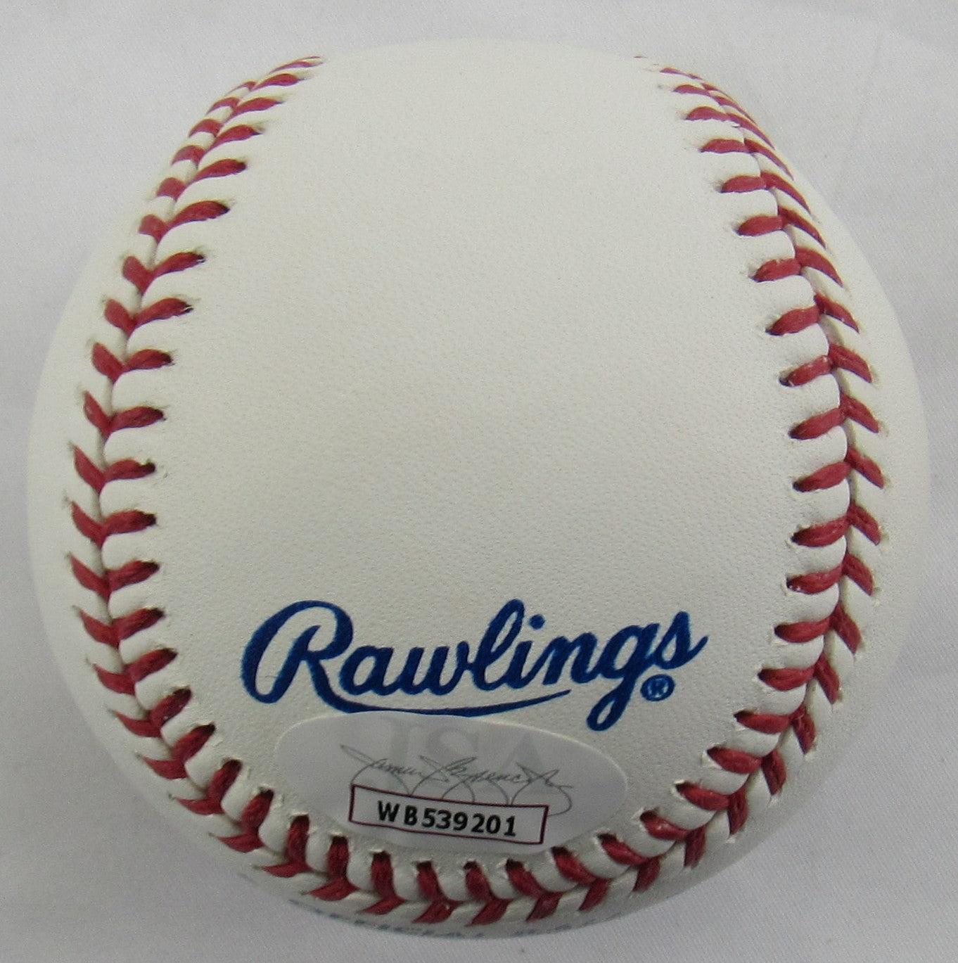 Bret Saberhagen Signed Auto Autograph Rawlings 1985 World Series Baseball w/ WS MVP Insc JSA COA