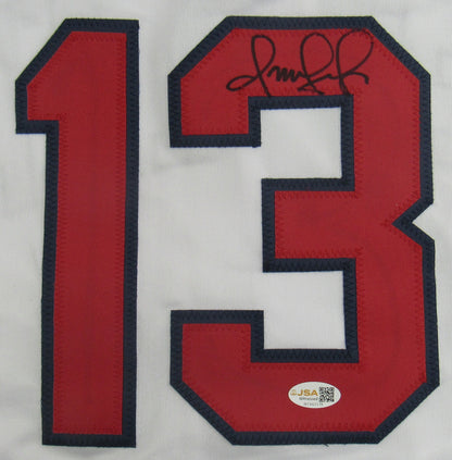 Omar Vizquel Signed Jersey Beckett JSA Certified