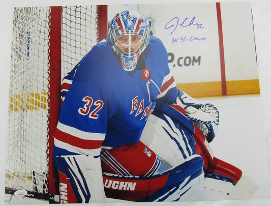 Jonathan Quick Signed Auto Autograph 16x20 Photo w/ 3x SC Champ JSA COA