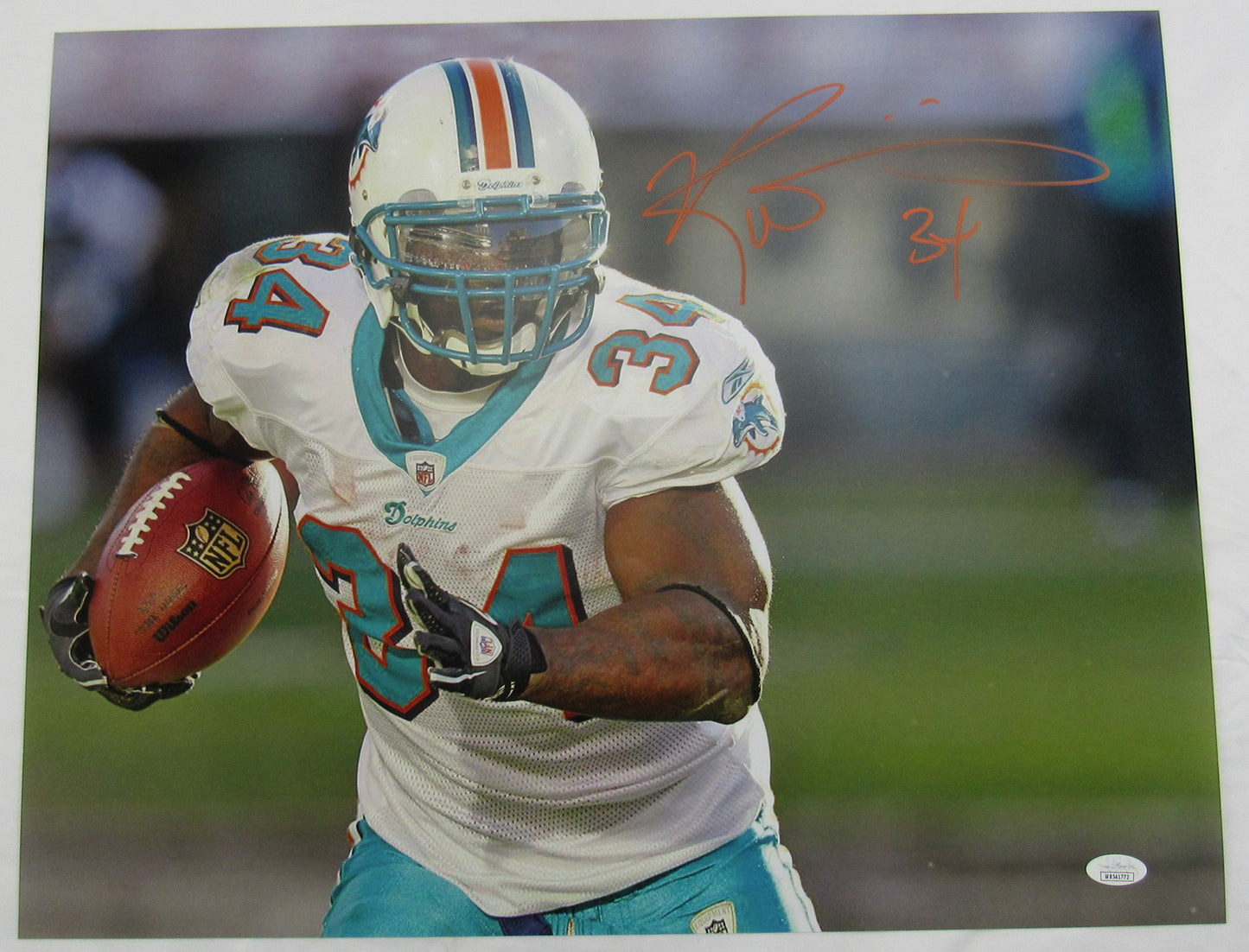 Ricky Williams Signed Auto Autograph 16x20 Photo JSA Witnessed