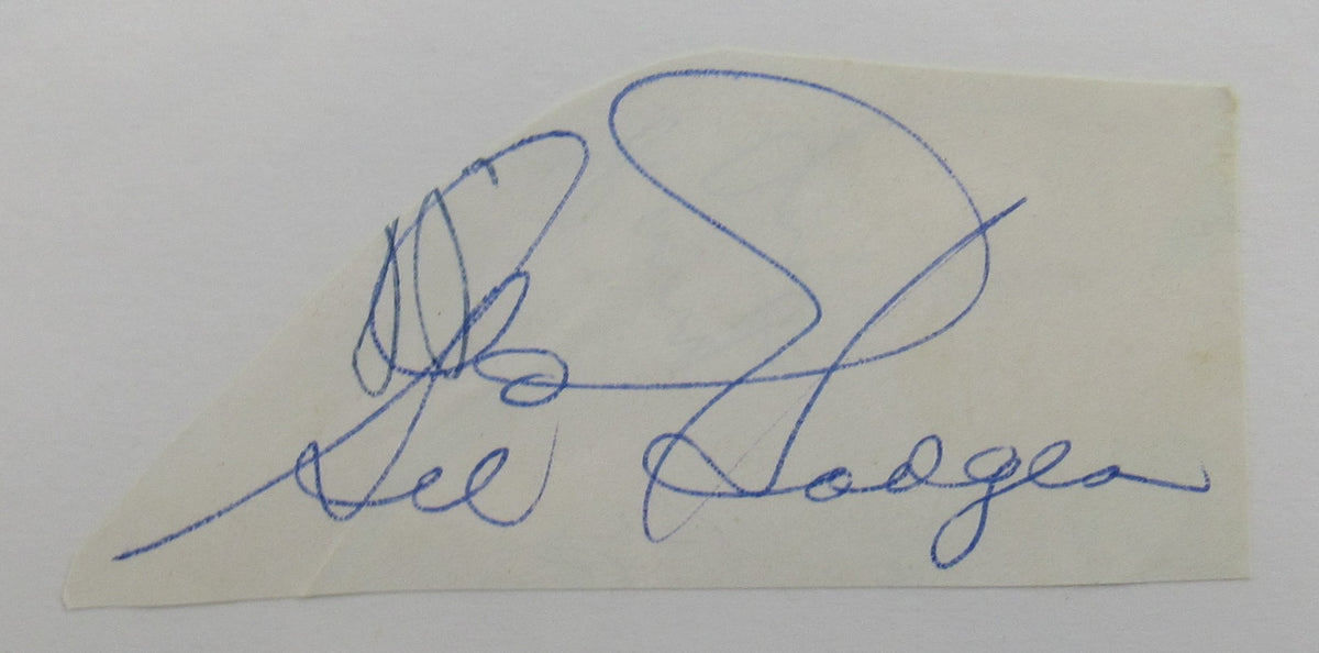 Gil Hodges Cut Signed Auto PSA/DNA Encapsulated XIV