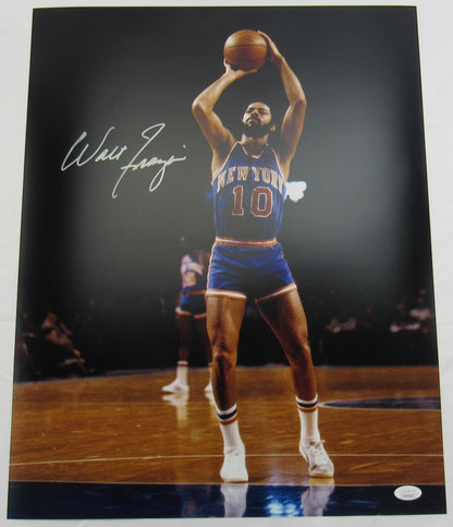 Walt Frazier Signed Auto Autograph 16x20 Photo JSA Witnessed