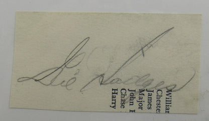 Gil Hodges Cut Signed Auto PSA/DNA Encapsulated XV
